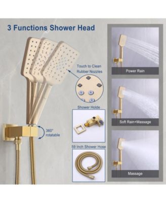 Bathroom Shower Faucet with Rough-in Valve