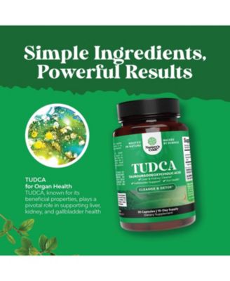 TUDCA Capsules, Liver Support and Gallbladder Cleanse, Nature's Craft, 30ct