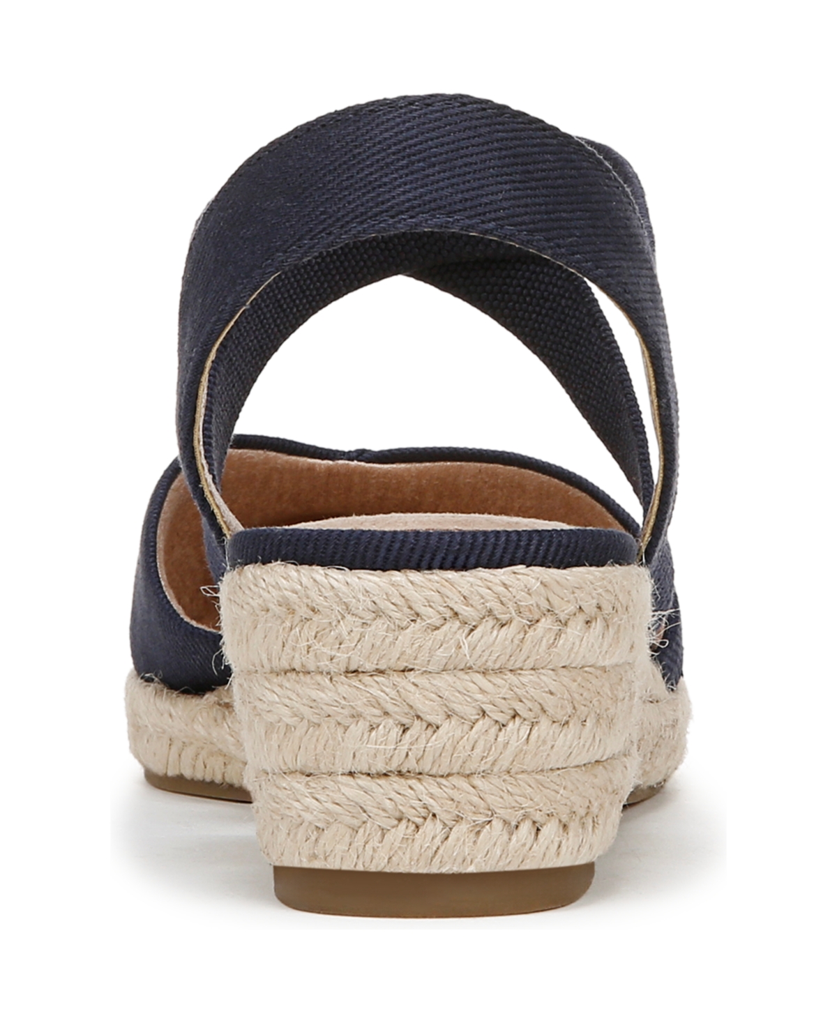 Shop Lifestride Women's Kimball Wedge Espadrilles In Lux Navy Canvas Fabric