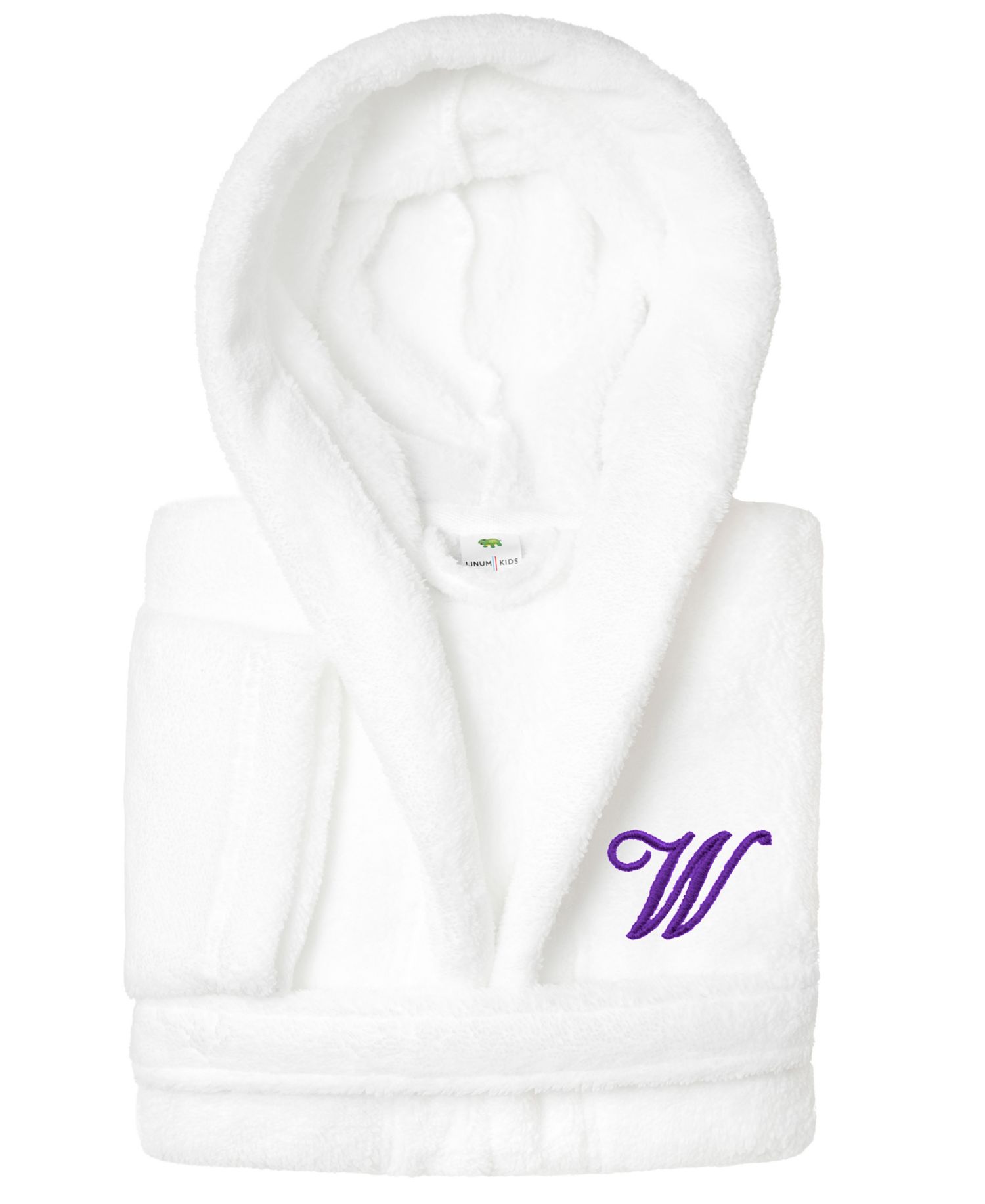 Personalized Kids Super Plush Hooded Bathrobe