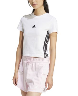 Women's Essentials Slim-Fit Short-Sleeve Baby T-Shirt