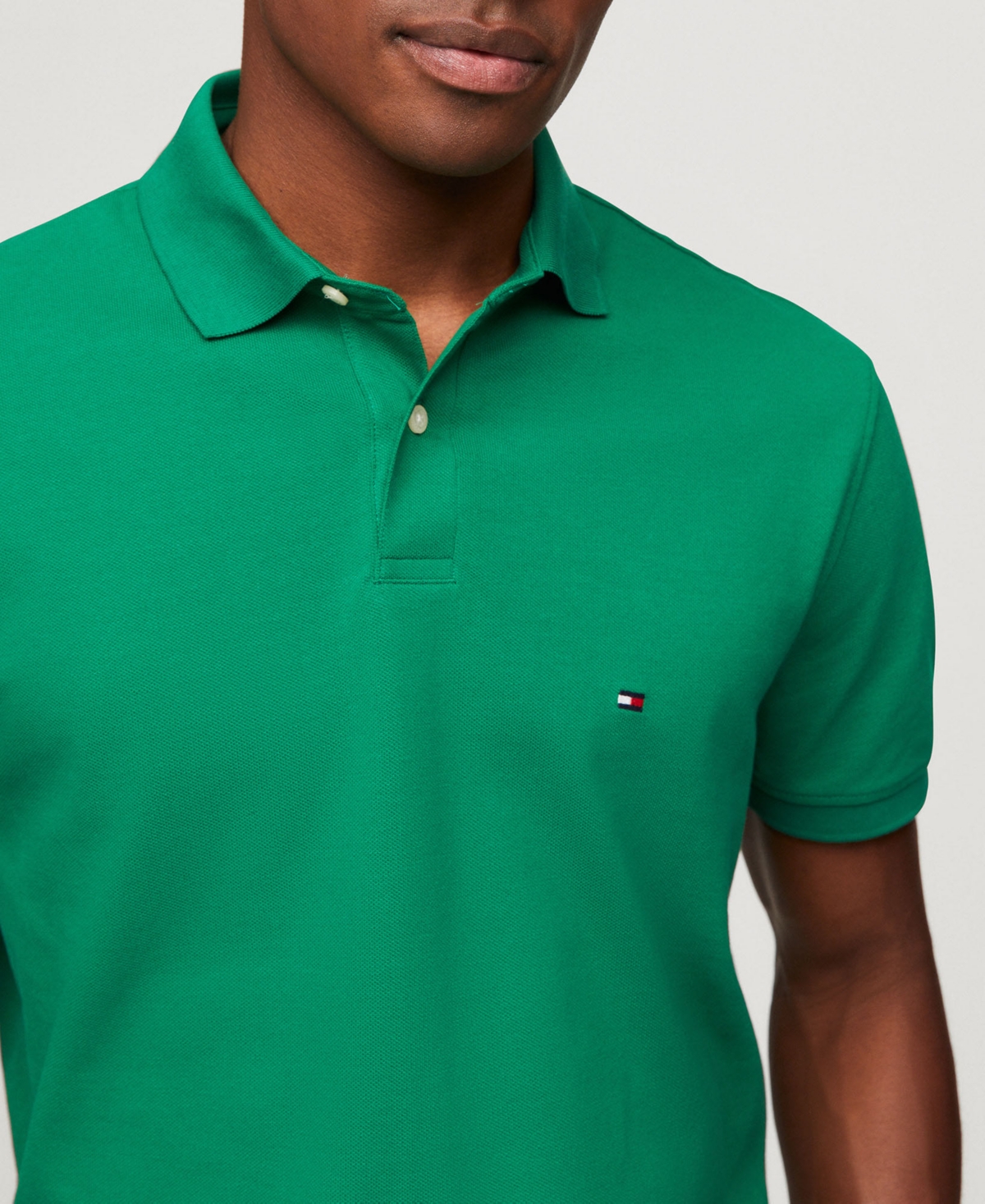 Tommy Hilfiger Men's 1985 Slim Fit Polo Shirt In Nouveau Green