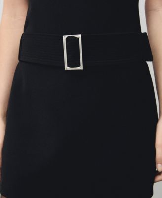 mango short belted dress Short belted dress