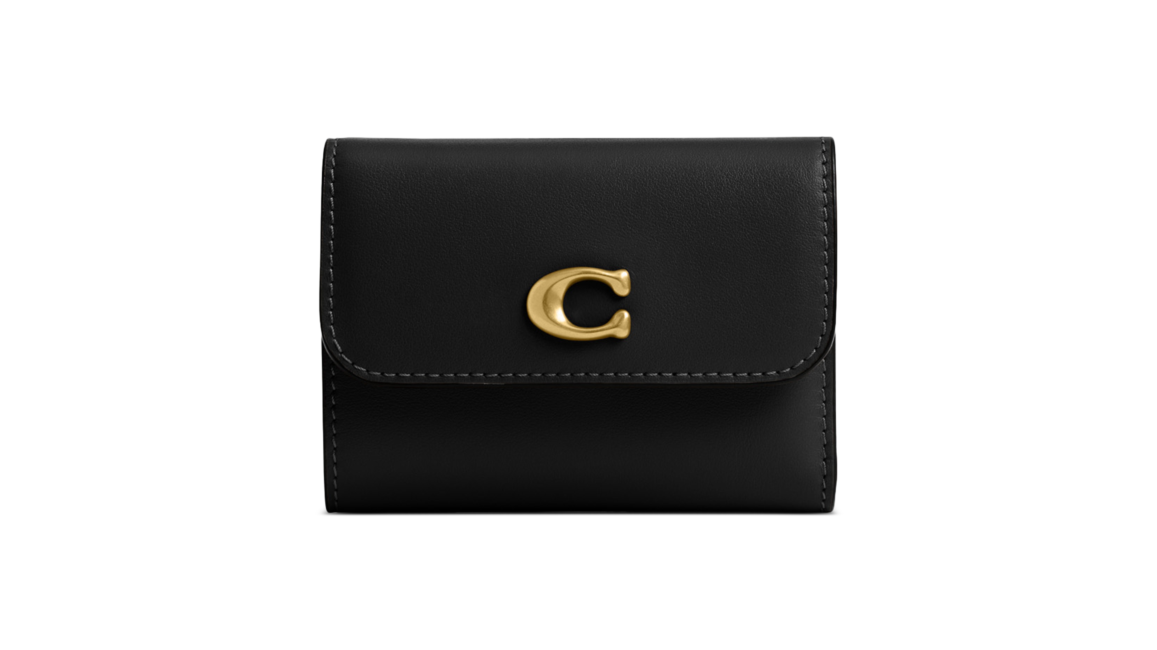 Coach Essential Leather Card Holder Wallet