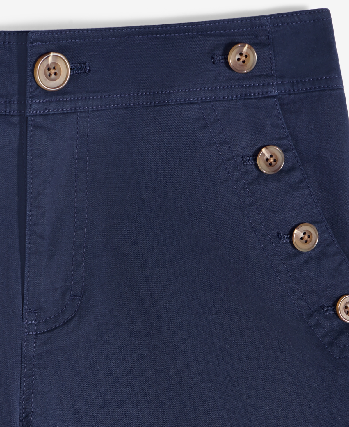 On 34th Women's Solid High-rise Wide-leg Sailor Pants, Exclusively At Macy's In Intrepid Blue