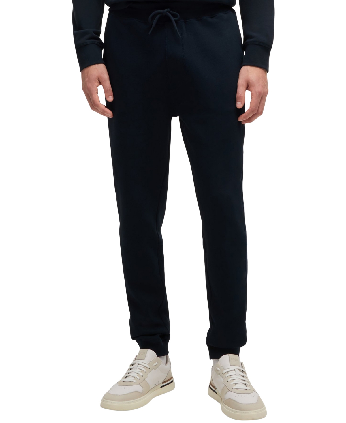 Hugo Boss Boss By  Men's Logo Patch Tracksuit Bottoms In Black