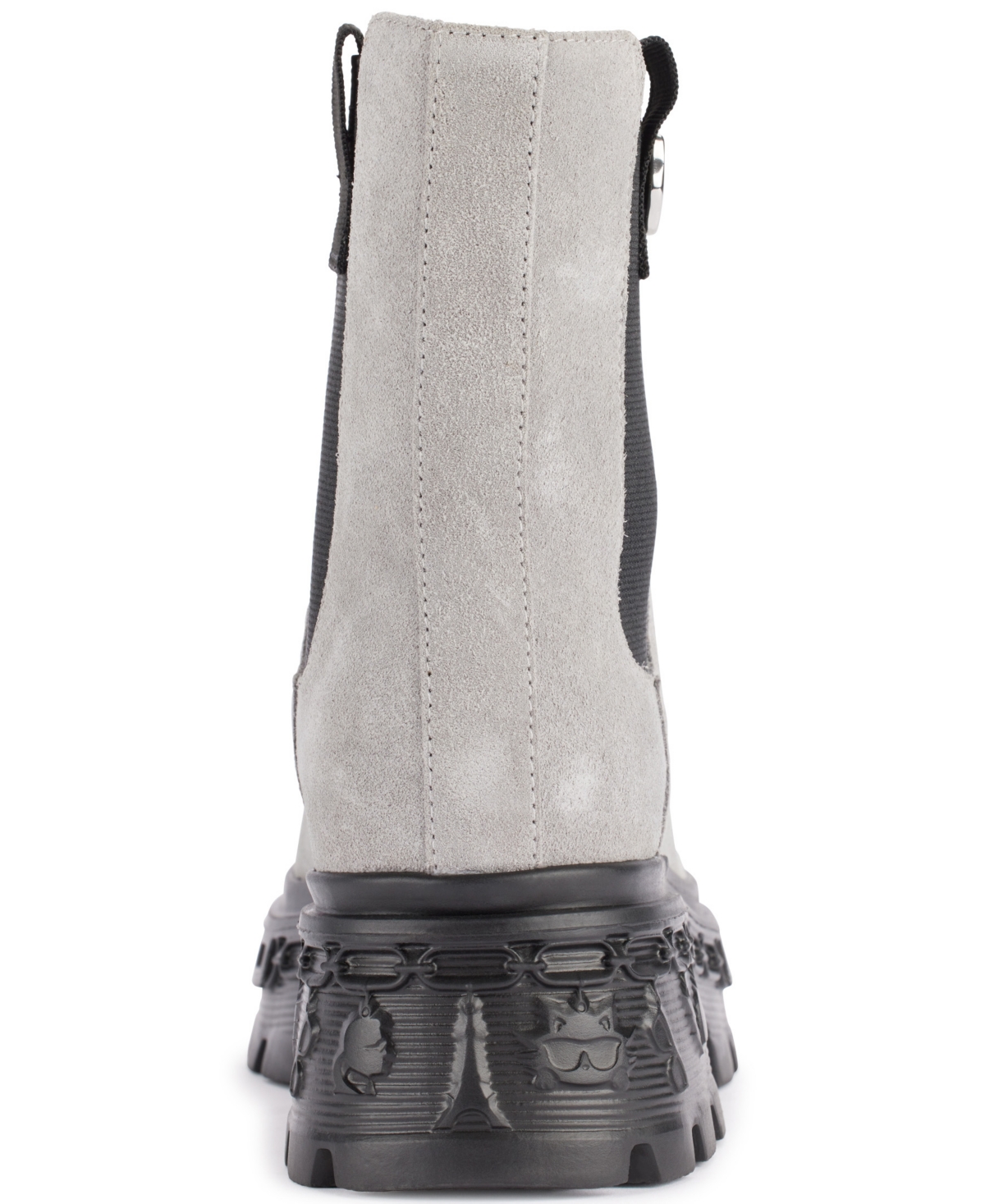 Karl Lagerfeld Paris Londyn Lug Sole Chelsea Boot In Gray