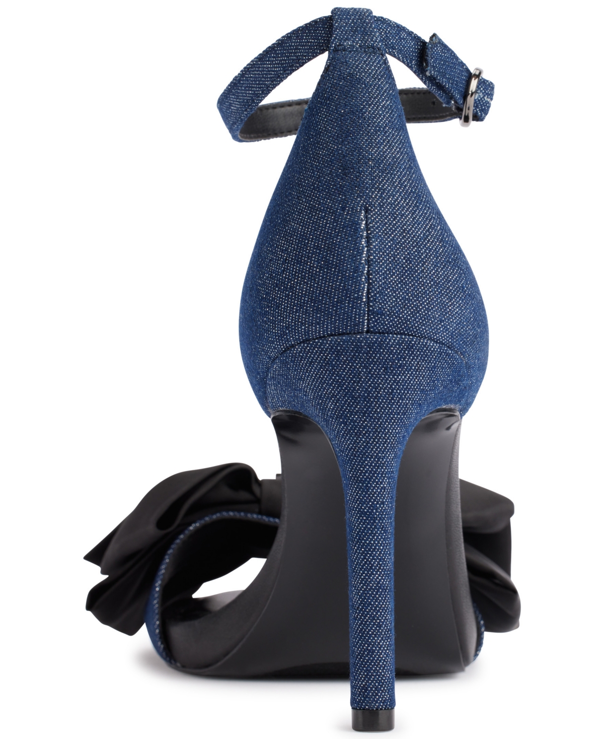 KARL LAGERFELD WOMEN'S KENZ BOW ANKLE STRAP DRESS SANDALS 