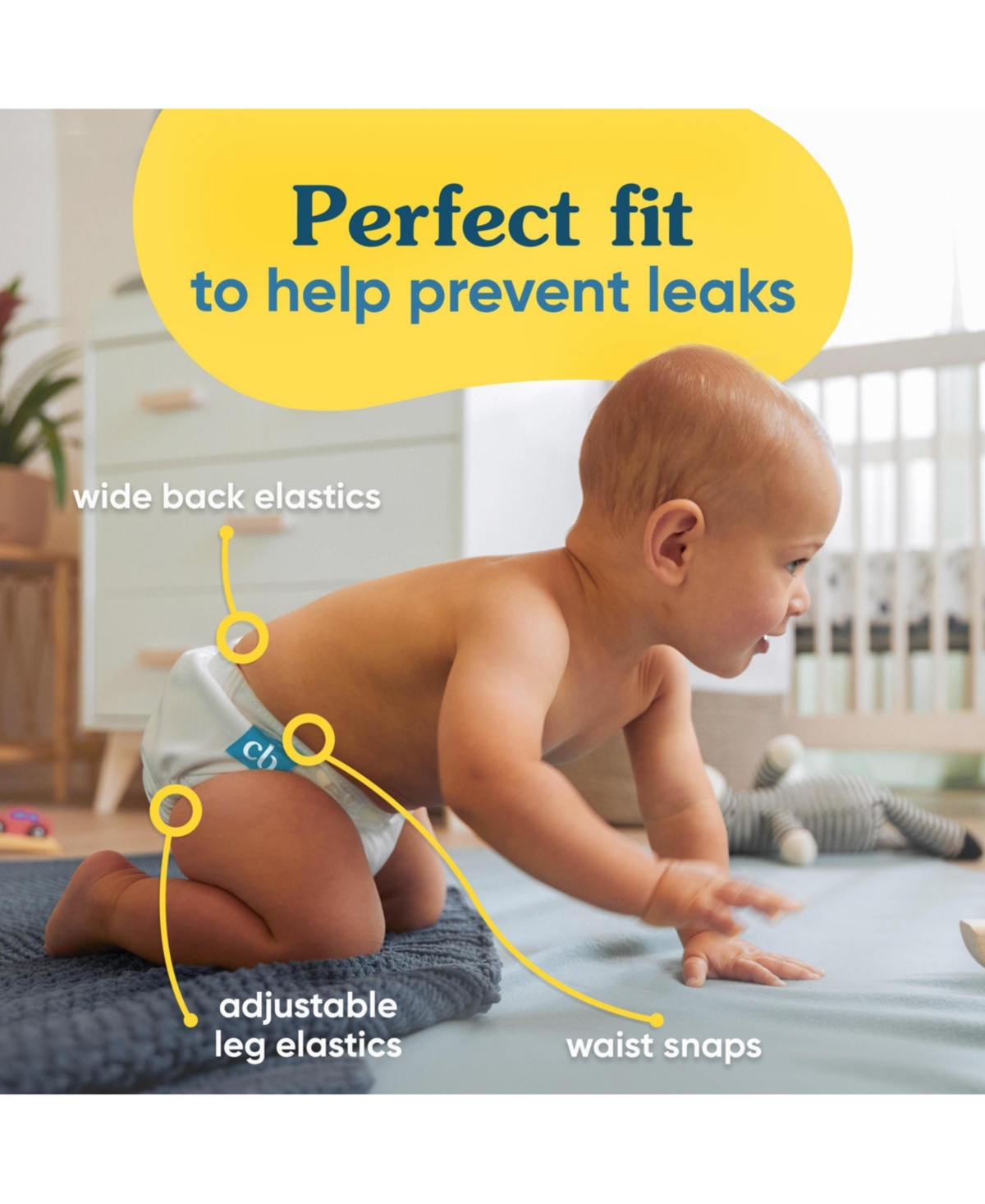 Charlie Banana 1 Pack - Reusable Cloth Diaper One Size