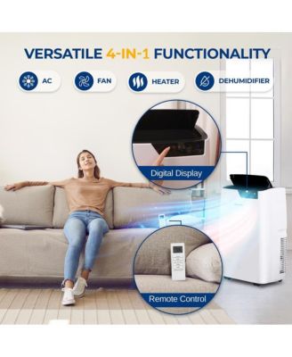 Portable Air Conditioner & Heater, 12000 BTU, Wi-Fi Control