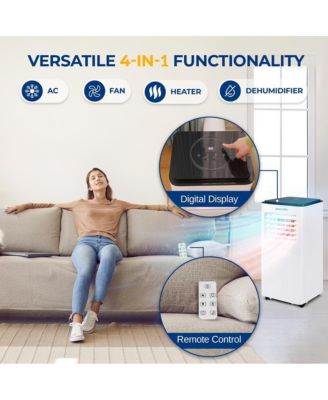 Portable Air Conditioner and Heater 8000 BTU with Dehumidifier Mode Air Conditioner