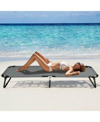 Outdoor Folding Camping Bed for Sleeping Hiking Travel