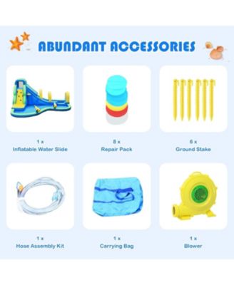 Multifunctional Inflatable Water Bounce with 735W Blower