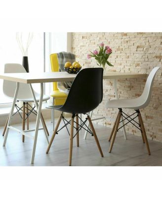 Set of 2 Mid-Century Modern DSW Dining Side Chair