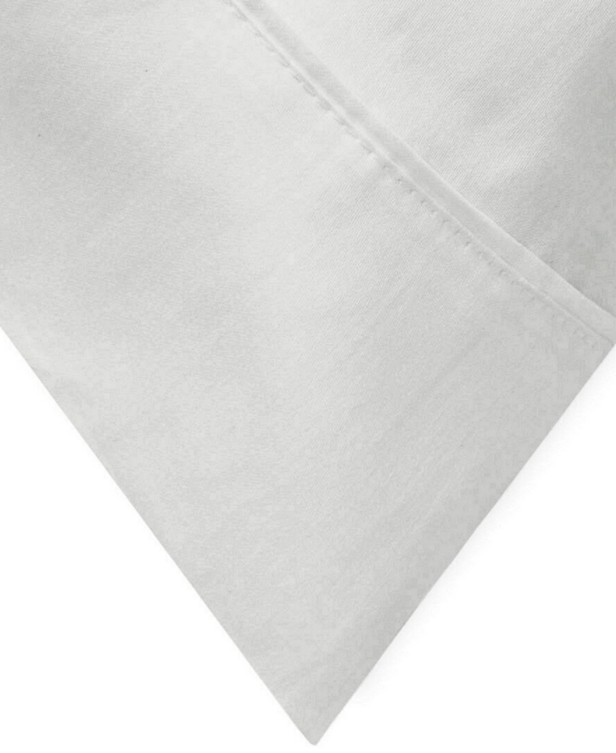 Ella Jayne Percale Cool And Crisp 500 Thread Count 100% Cotton Pillowcase Set, King In Stone