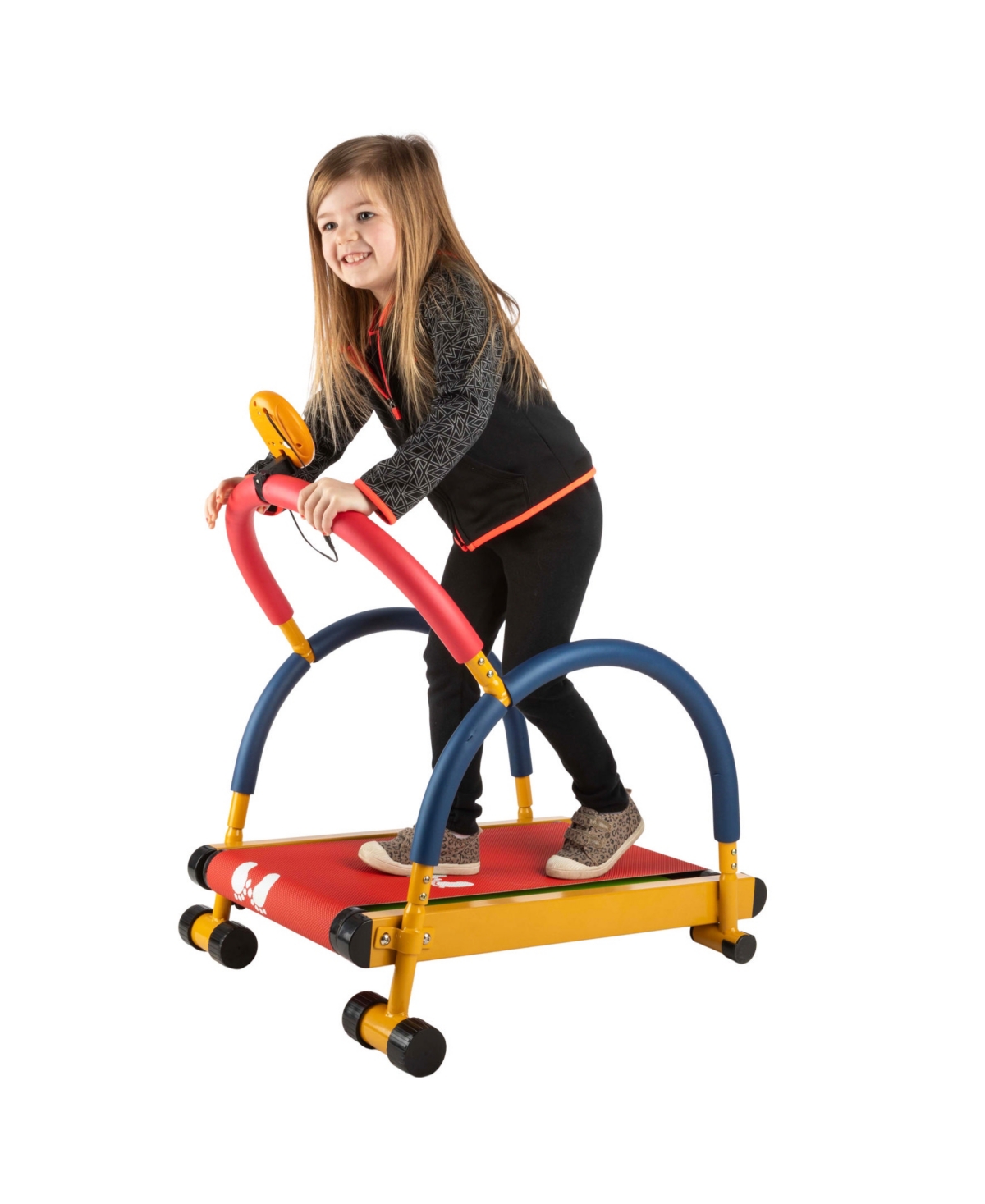 Trademark Global Hey Play Kids Exercise Equipment Treadmill In Multicolor