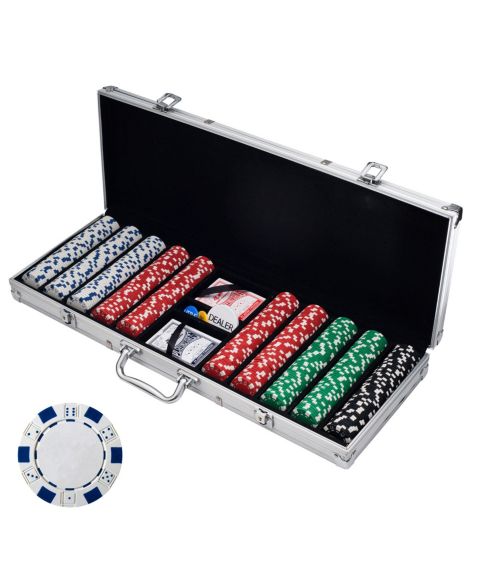 Детские игрушки Trademark Global Poker Set 500 Chips With Case, Ages 18+