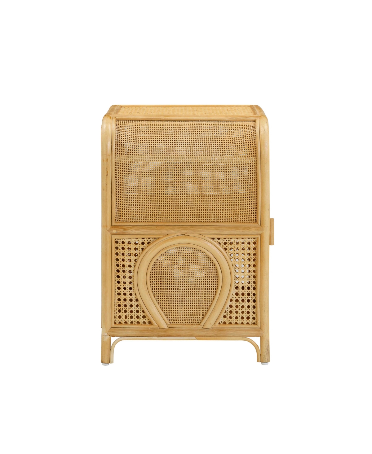 Tov Furniture Tina Rattan Nightstand In Natural
