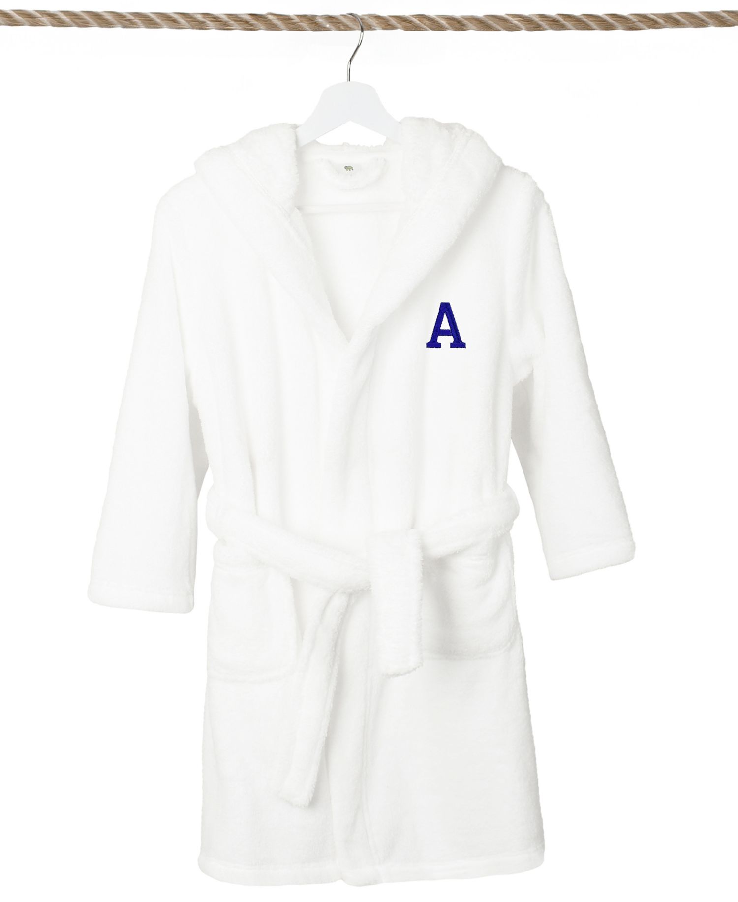 Personalized Kids Super Plush Hooded Bathrobe