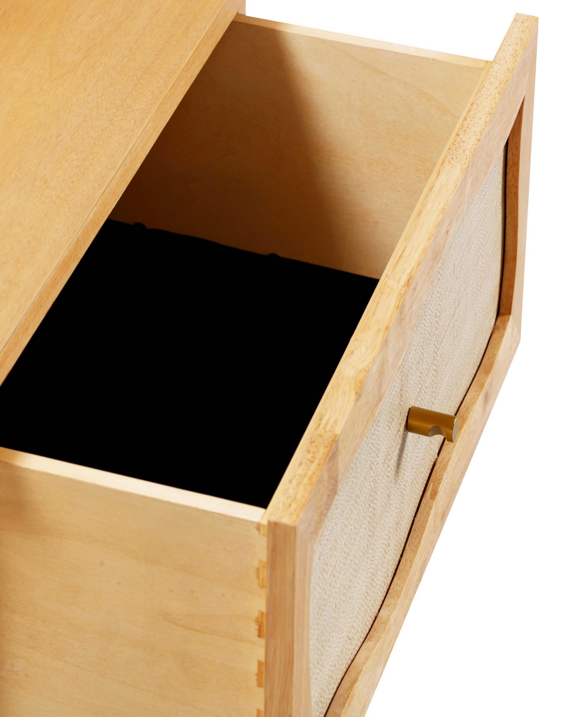 Tov Furniture 17" Wood Nightstand In Natural