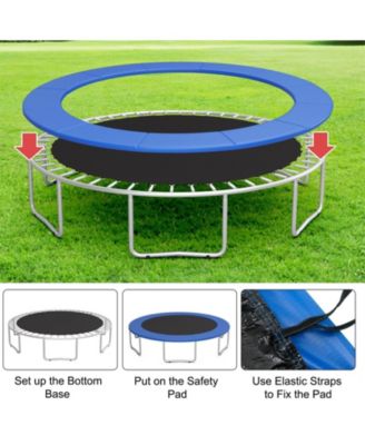 14 Feet Waterproof and Tear-Resistant Universal Trampoline Safety Pad Spring Cover