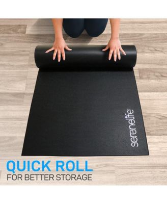 Premium Exercise & Fitness Mat with Non-Slip Texture, 36x72 Inches