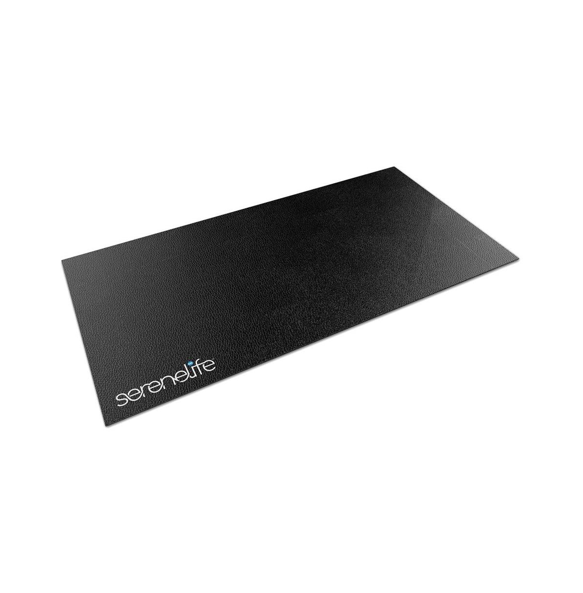 Premium Exercise & Fitness Mat with Non-Slip Texture, 36x72 Inches - Black