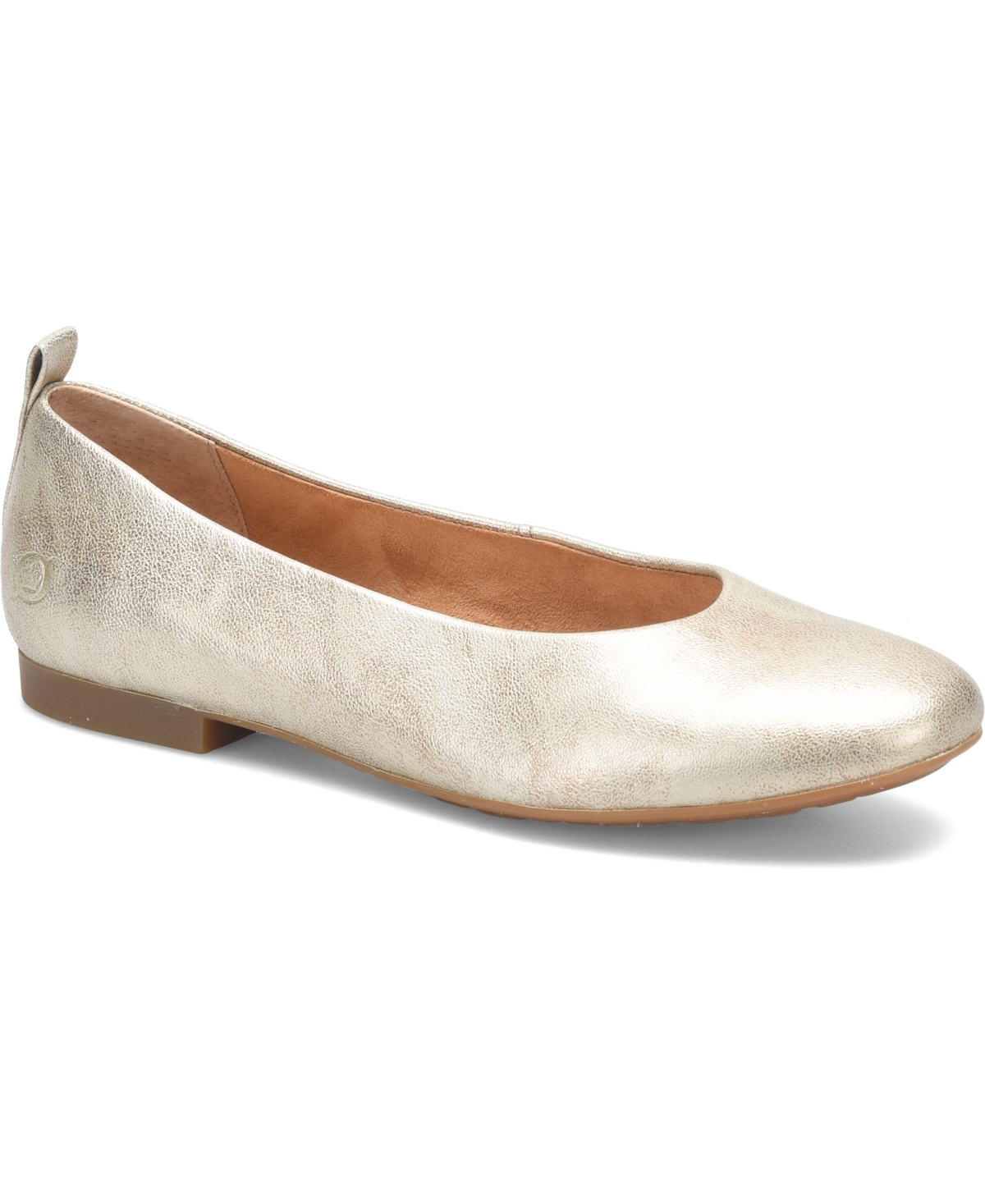 B.o.c. Women's Patrice Round Toe Flats In Light Gold