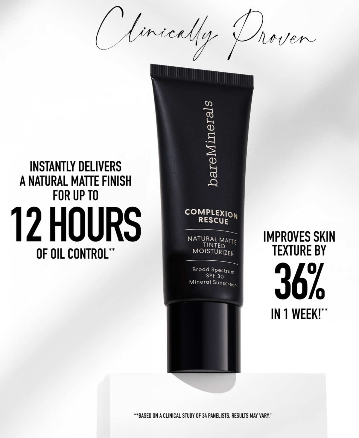 Bareminerals Complexion Rescue Natural Matte Tinted Moisturizer Mineral Spf 30 In Spice 08