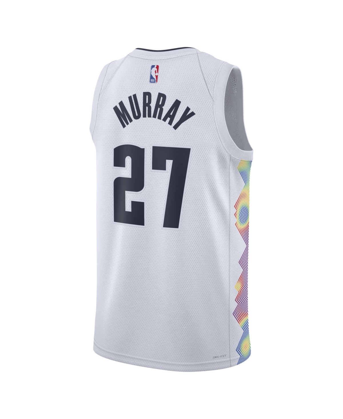 Nike Men's and Women'sJamal Murray Denver Nuggets 2024/25 City Edition Finished Swingman Jersey - White