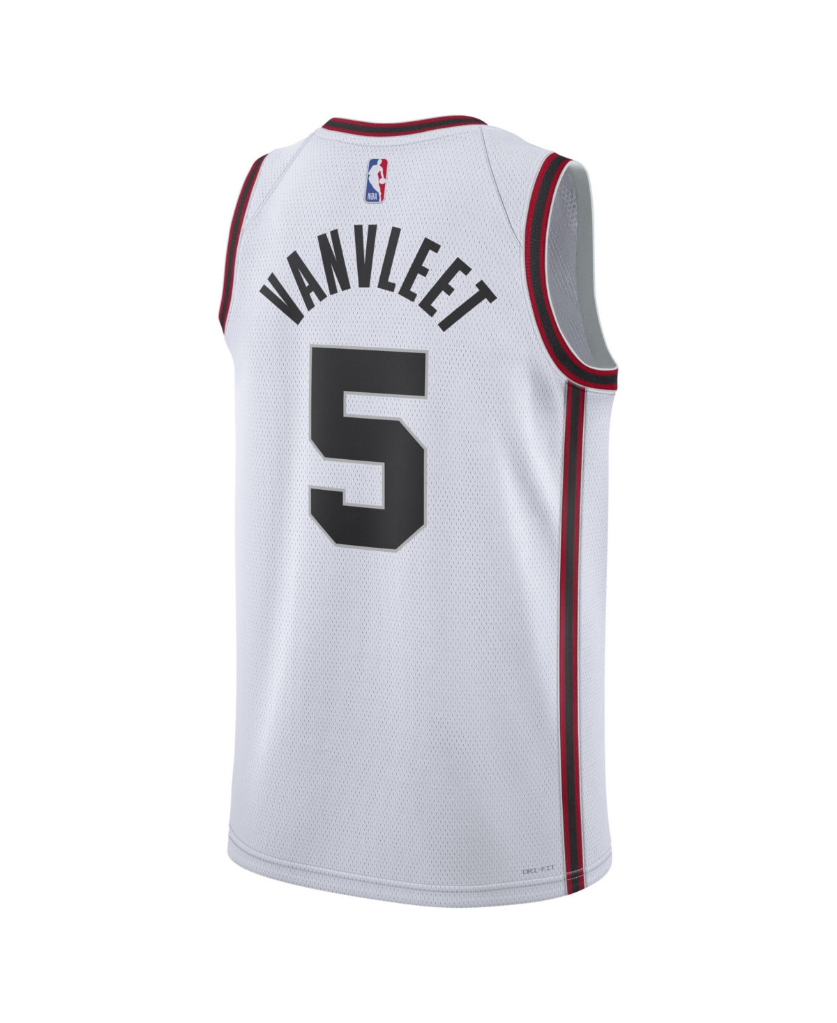 Nike Men's and Women'sFred VanVleet Houston Rockets 2024/25 City Edition Finished Swingman Jersey - White