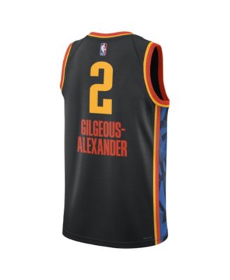 2024 Nike NBA OKC Thunder SGA city Edition Authentics Jersey