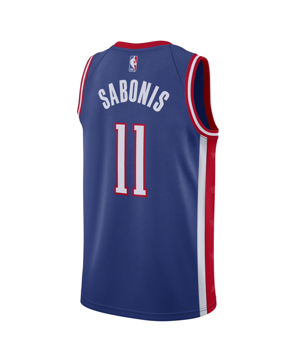 Nike Men's and Women'sDomantas Sabonis Sacramento Kings 2024/25 City Edition Finished Swingman Jersey - Blue
