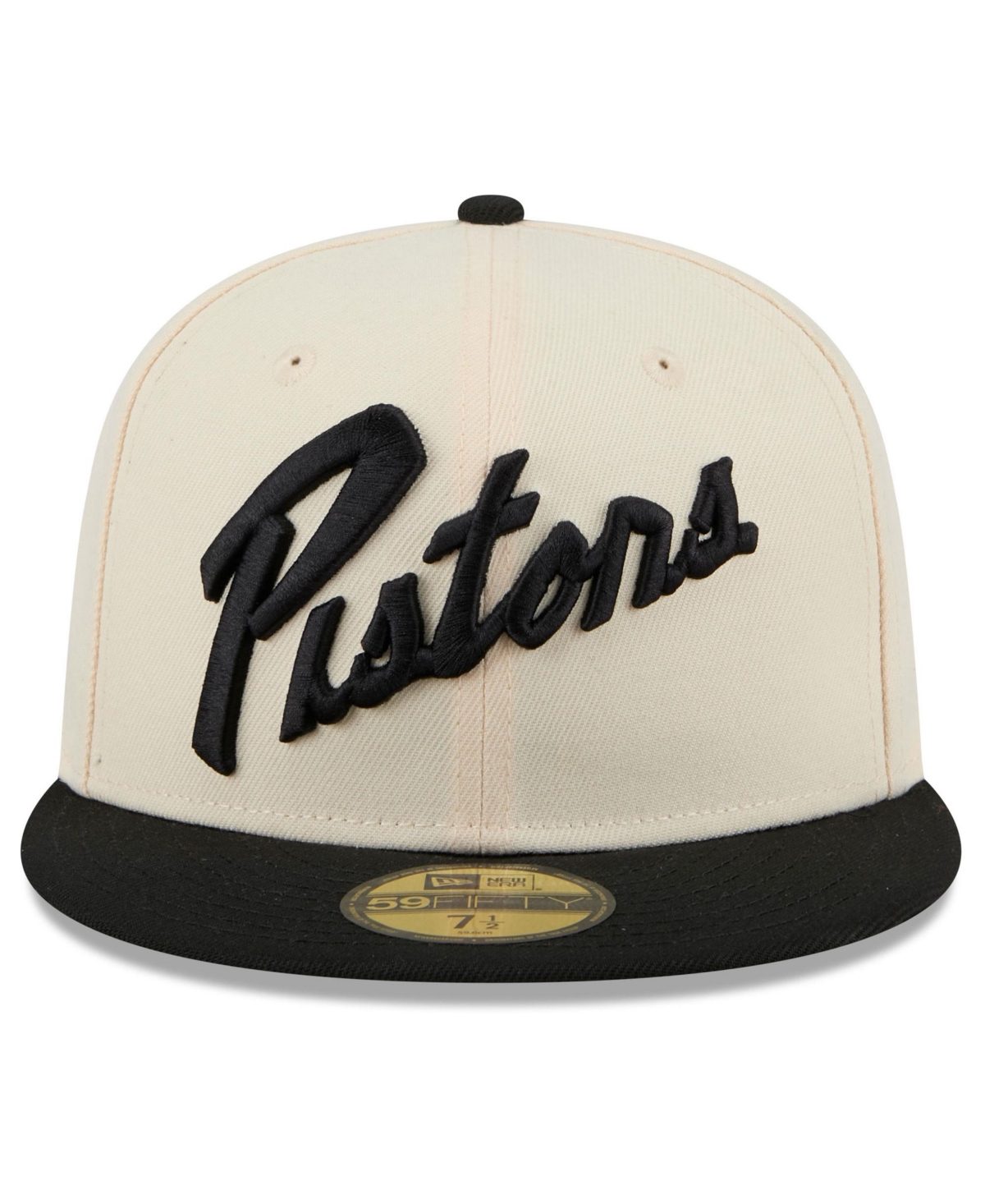 New Era Men'sDetroit Pistons 2024/25 City Edition 59FIFTY Fitted Hat - Tan