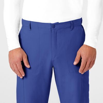 Men's W123 Flat Front Cargo Scrub Pant