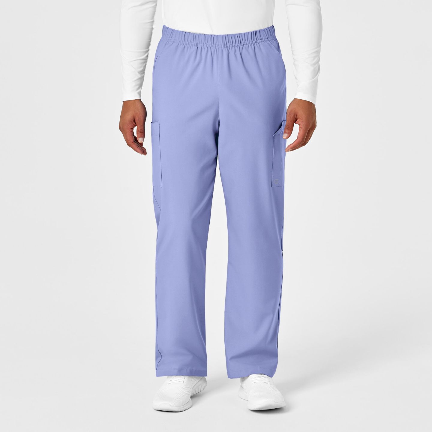 Женские брюки Wink W123 Unisex Multi-Cargo Scrub Pant Regular, цвет: Синий — фото 5