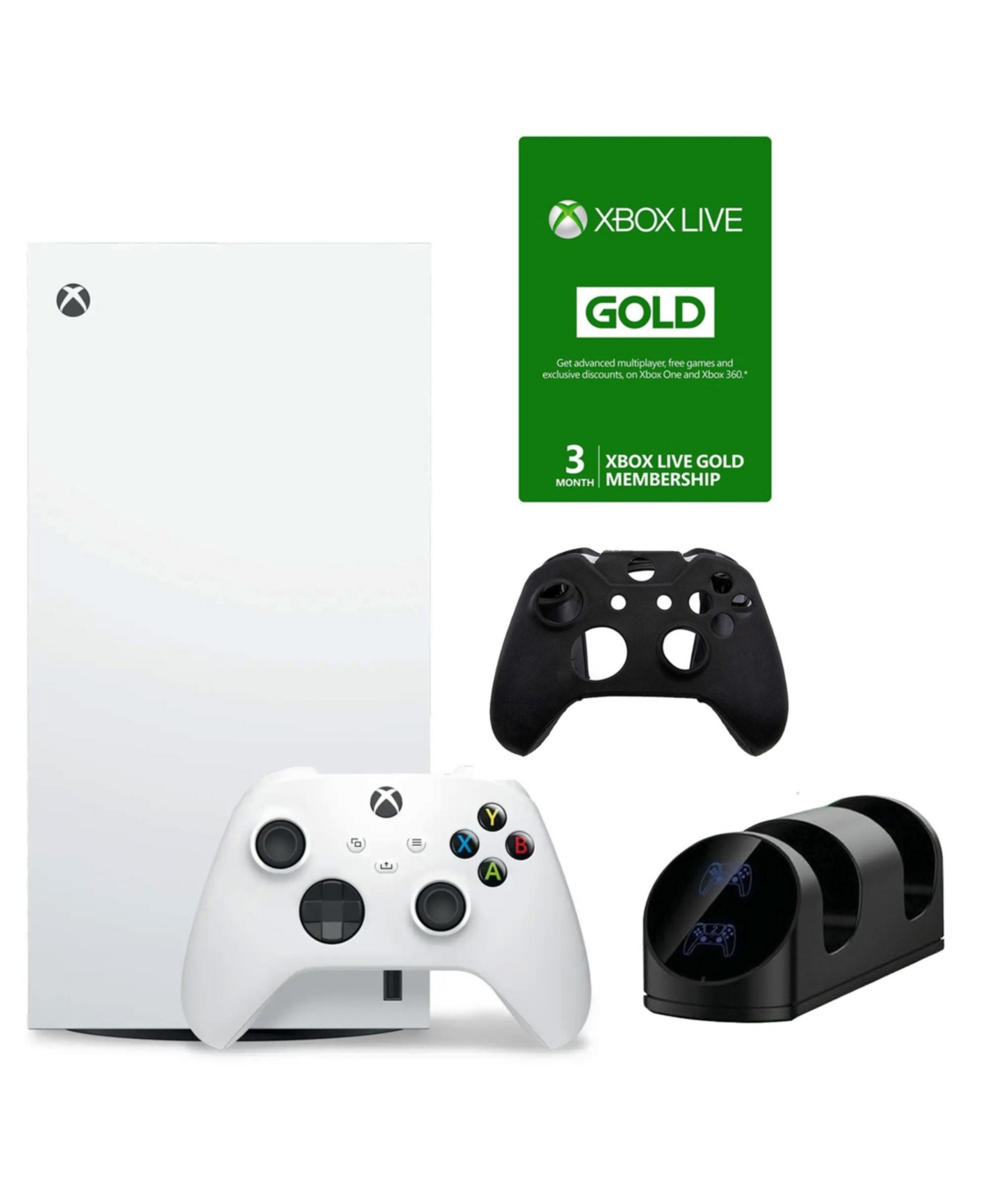 Xbox Series X DigitalConsole with Accessories & 3 Month Live - White