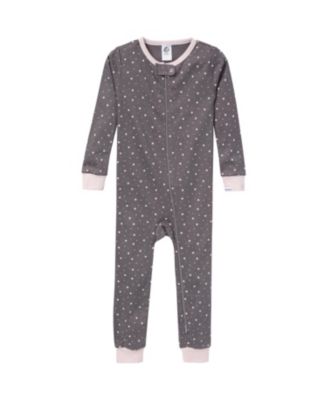 Baby Girls' Snug Fit Footless Pajamas, 3-Pack