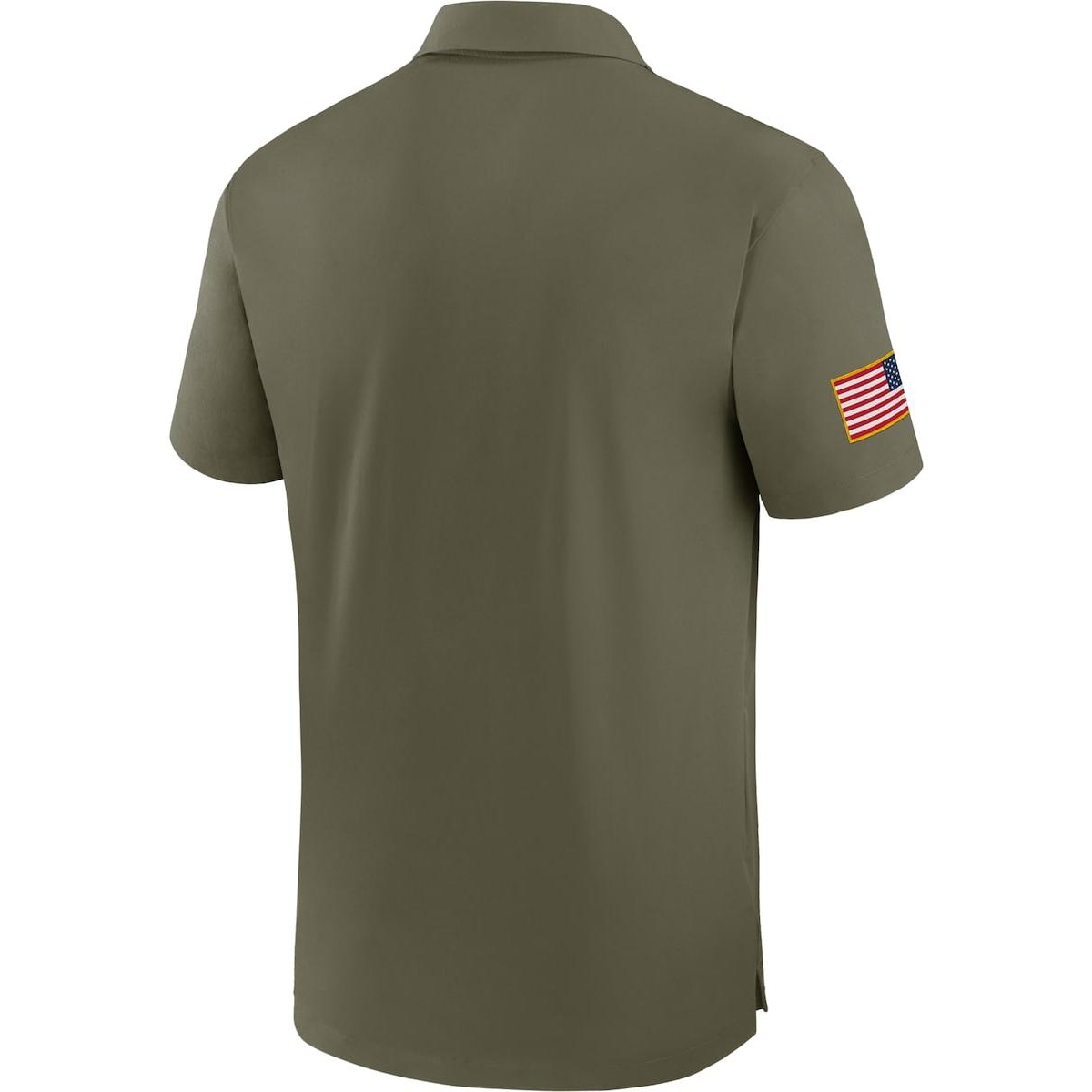 JORDAN MEN'S OLIVE NORTH CAROLINA TAR HEELS 2024 MILITARY APPRECIATION TOUR PERFORMANCE POLO 