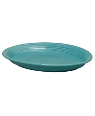 Fiesta Large Oval Serving Platter, 13 5/8" - Turquoise, 13 inches