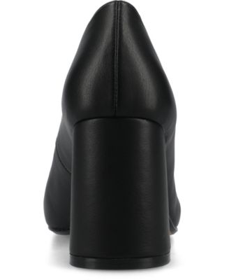 Women's Seraphina Round Toe Block Heel Pumps