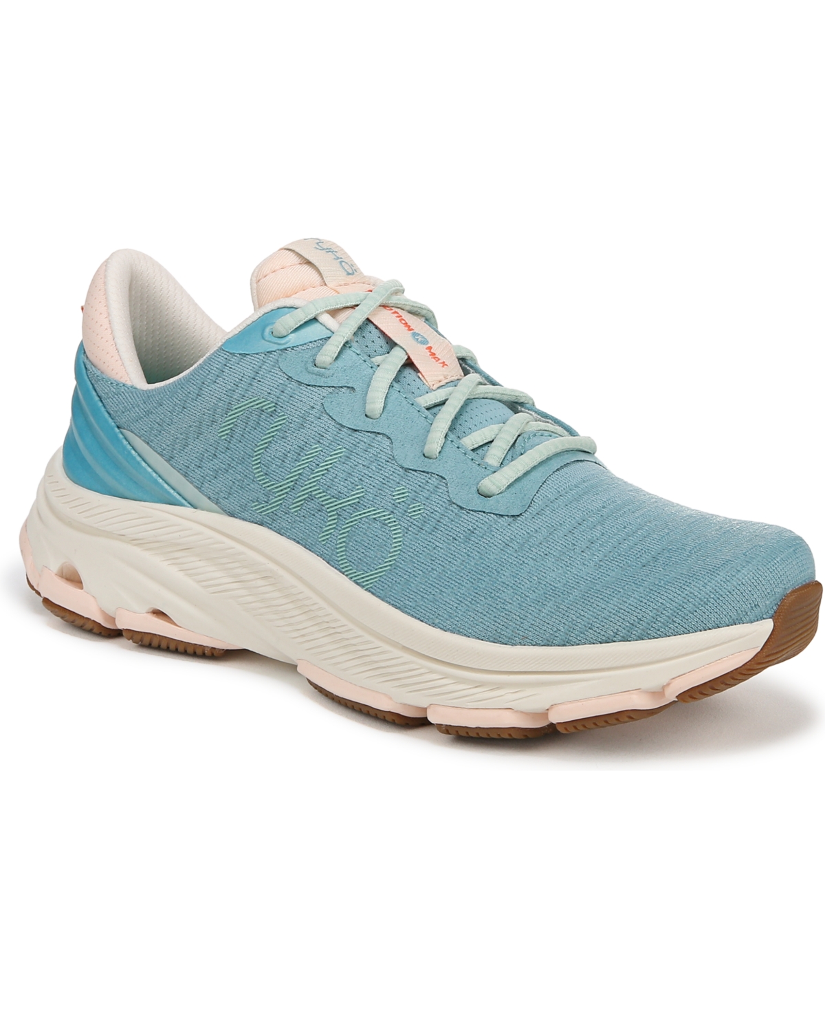 Ryka Women's Devotion X Max Walking Sneakers In Nile Blue Mesh Fabric