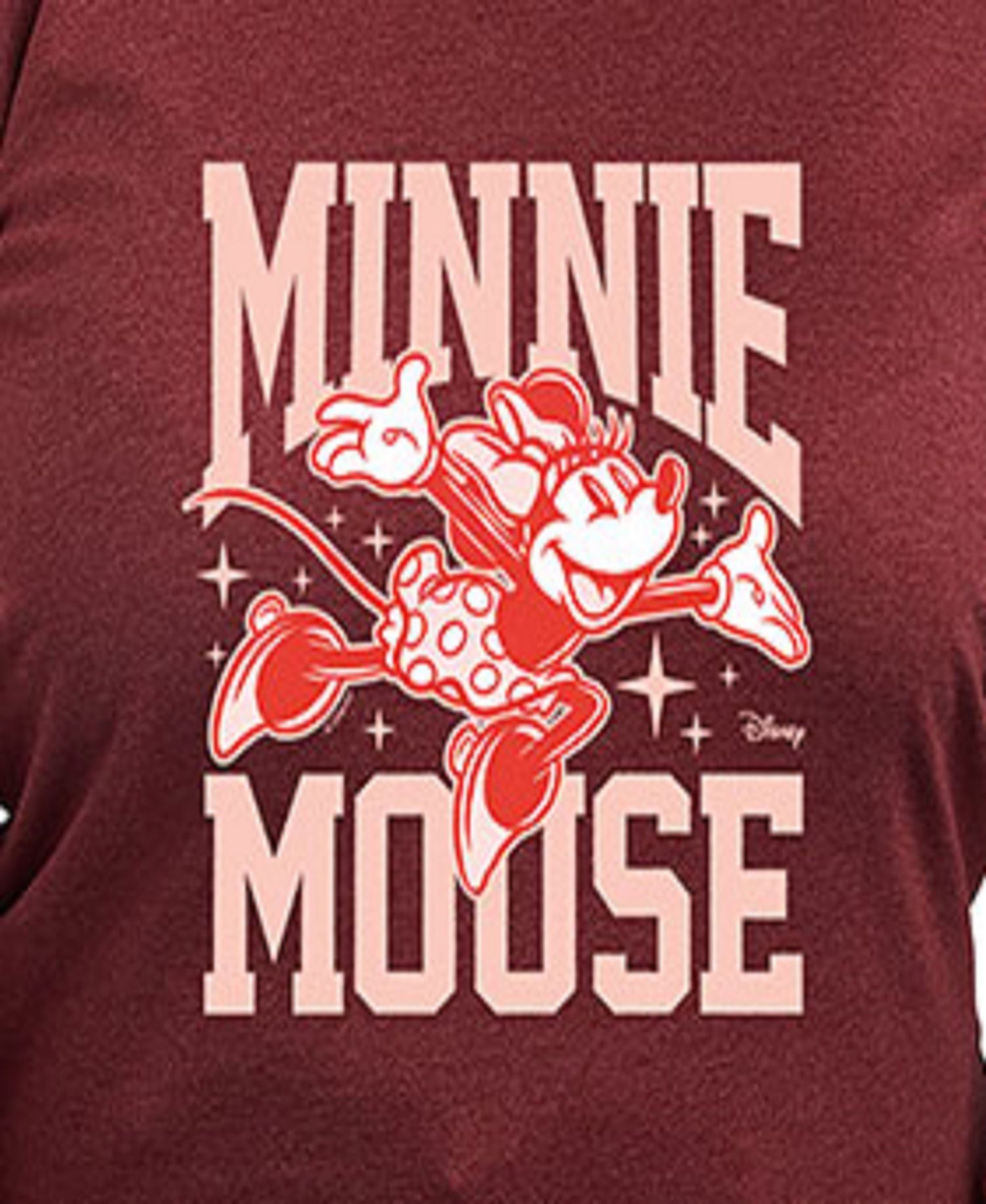 Plus Size Disney Minnie Mouse Graphic Pullover T-shirt