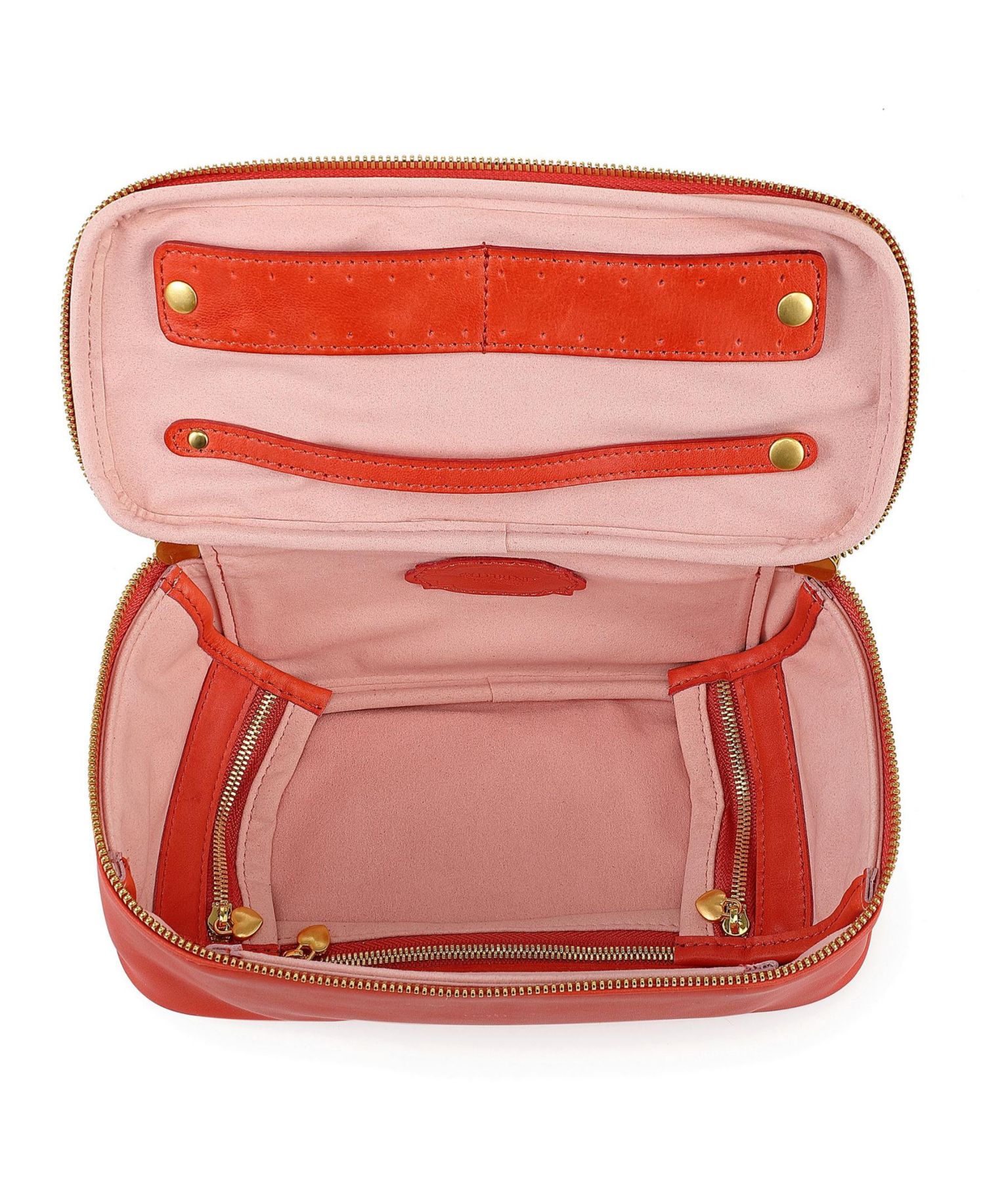 Celosia Rectangular Leather Jewelry Case
