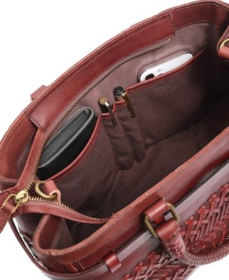 Women's Genuine Leather Lantana Satchel Bag