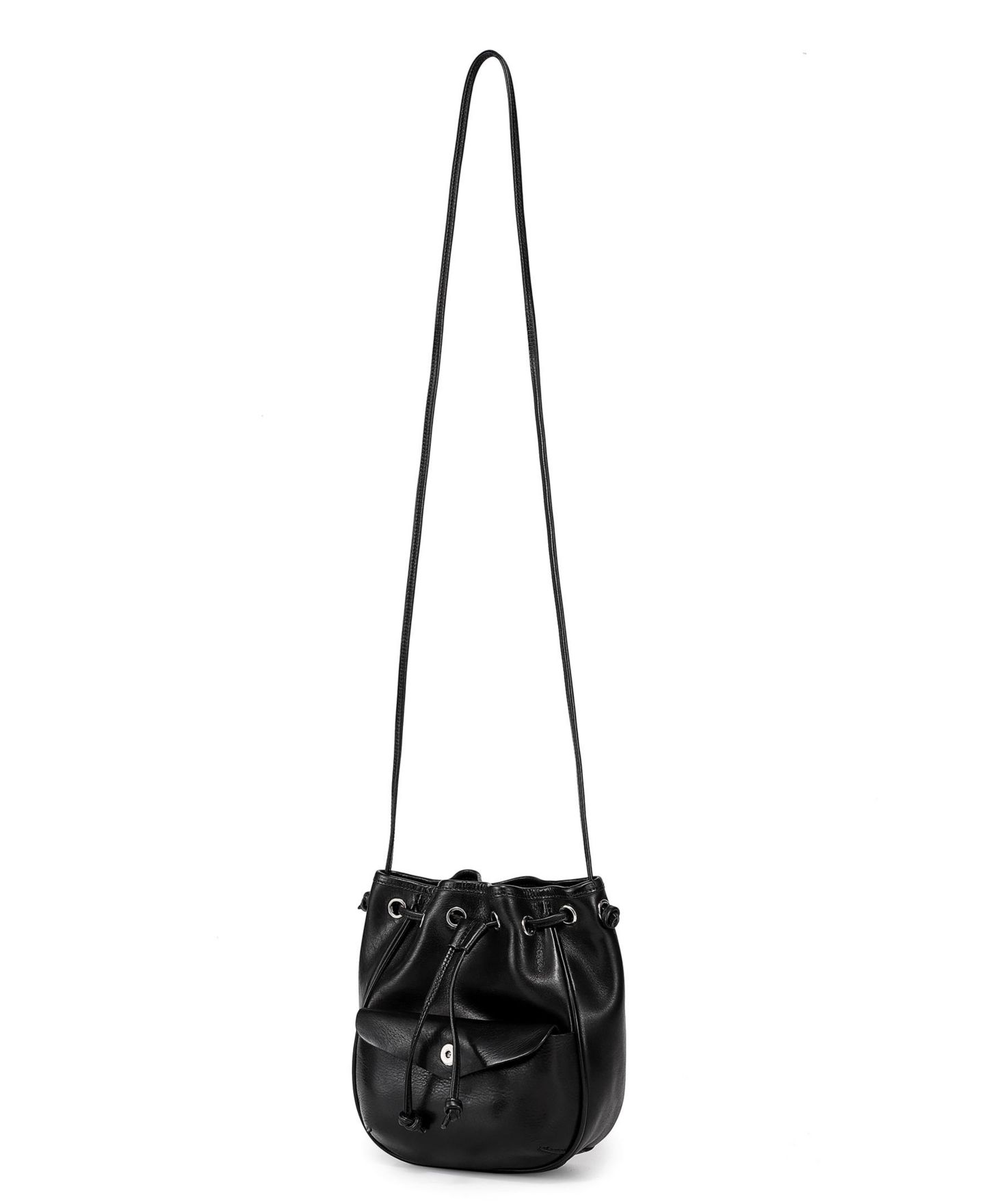 Женская сумка OLD TREND Snapper Convertible Bucket Crossbody, цвет: Чёрный — фото 4