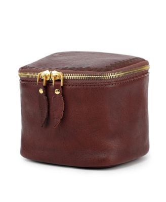Celosia Cube Leather Jewelry Case