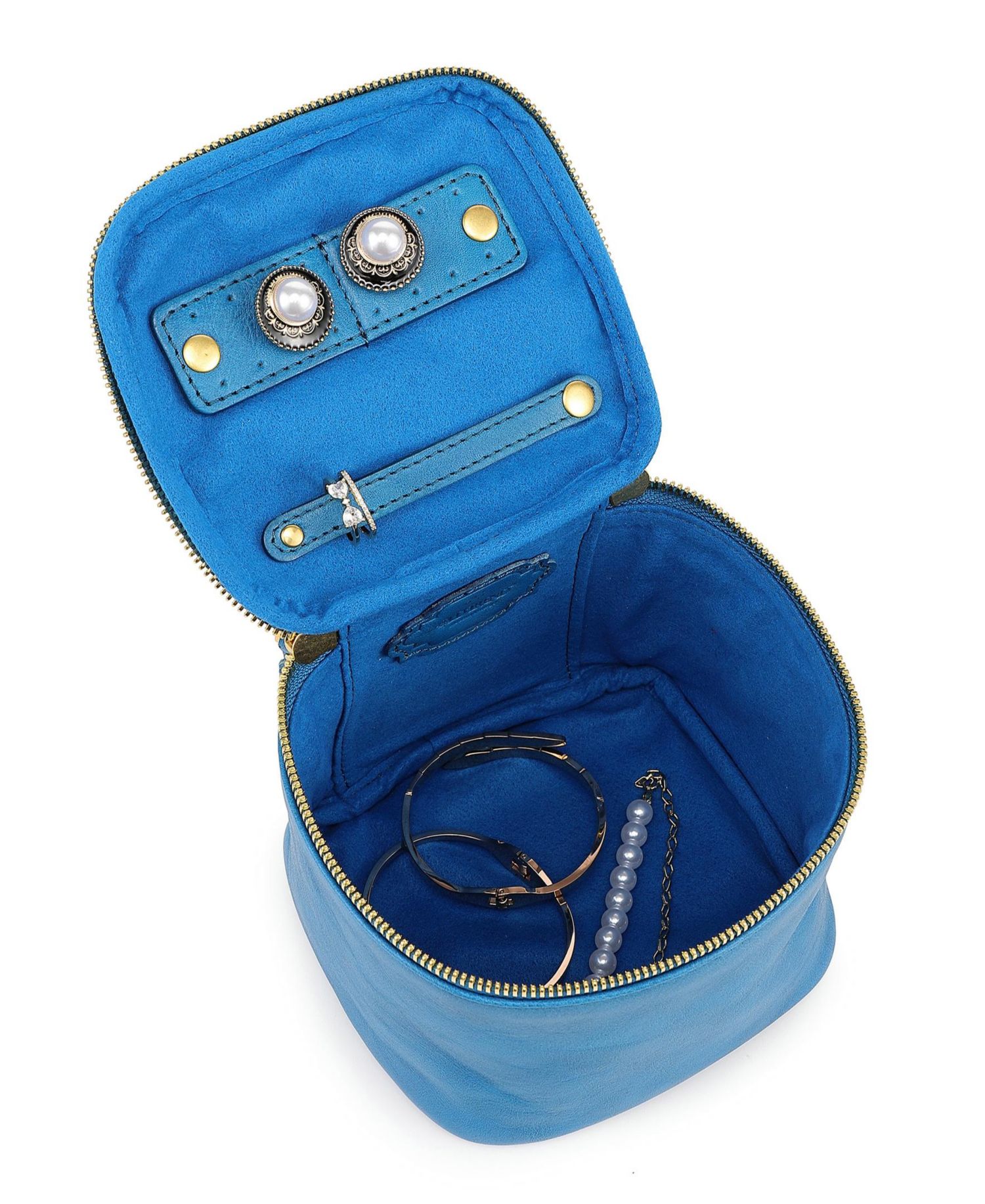 Celosia Cube Leather Jewelry Case