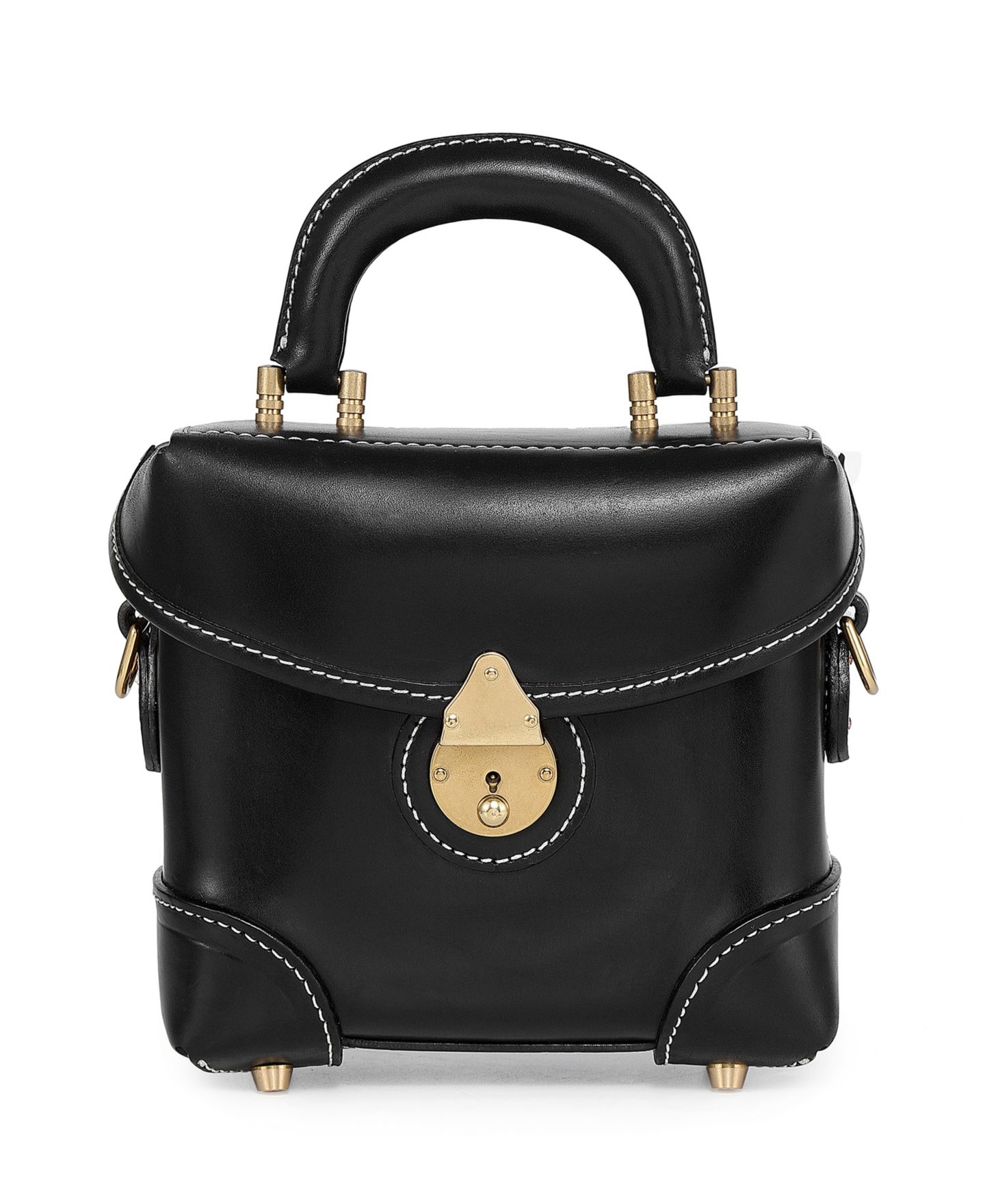 Женская сумка OLD TREND Azalea Vintage Box Crossbody, цвет: Чёрный — фото 4