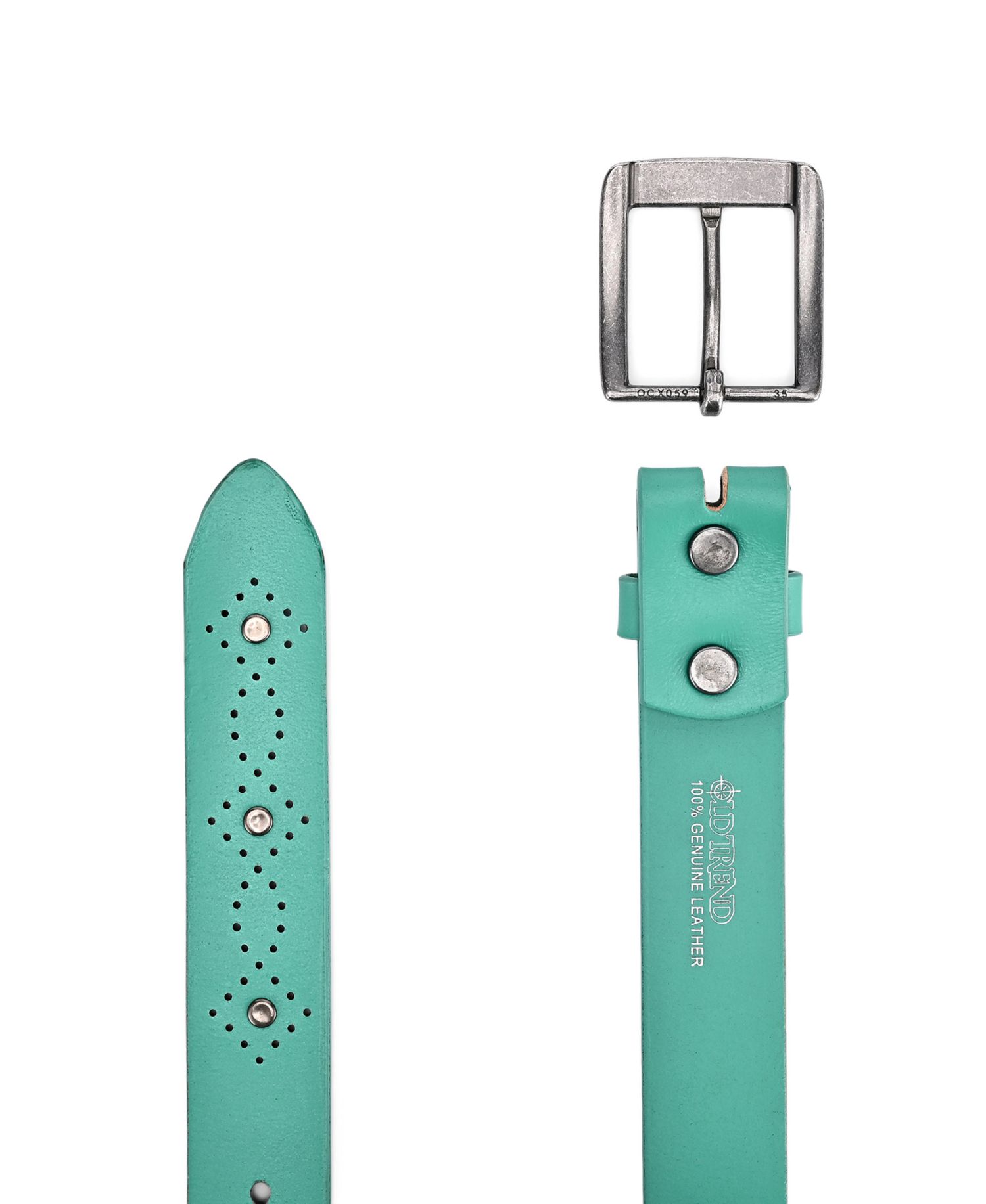 Women's Daisy Blossom Leather Belt